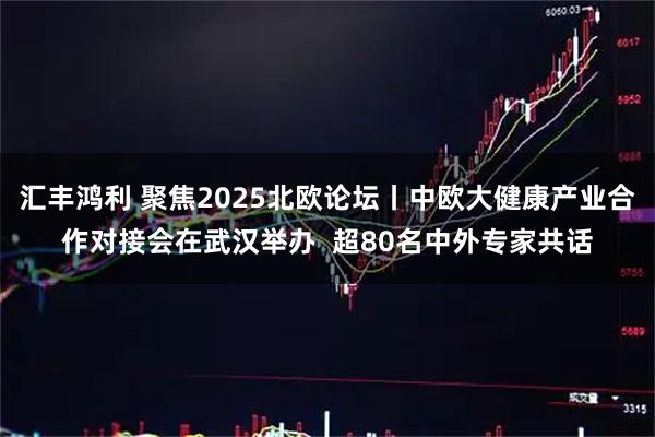 汇丰鸿利 聚焦2025北欧论坛丨中欧大健康产业合作对接会在武汉举办  超80名中外专家共话