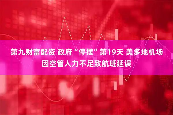 第九财富配资 政府“停摆”第19天 美多地机场因空管人力不足致航班延误