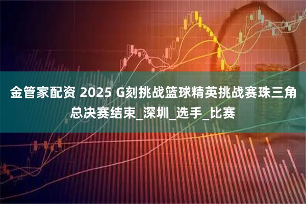 金管家配资 2025 G刻挑战篮球精英挑战赛珠三角总决赛结束_深圳_选手_比赛